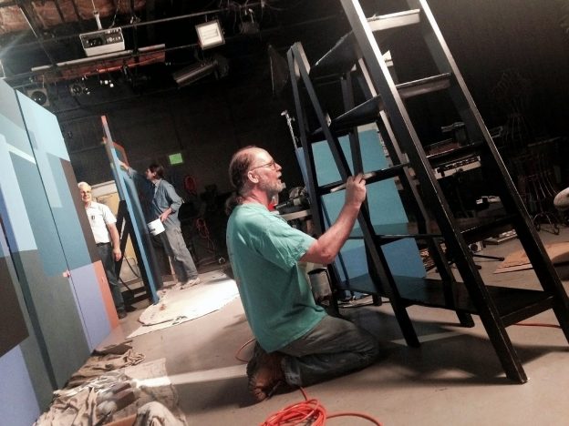studio workers